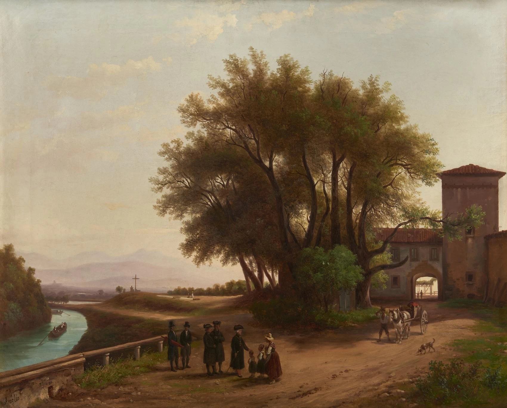 La visita del prelato